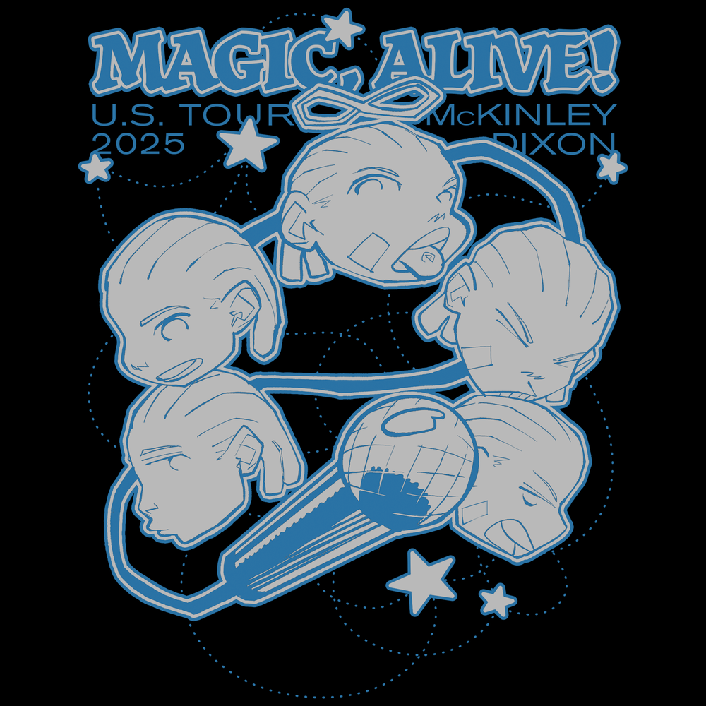 2025 Magic, Alive! Tour Tee – Mckinley Dixon | Official Merchandise